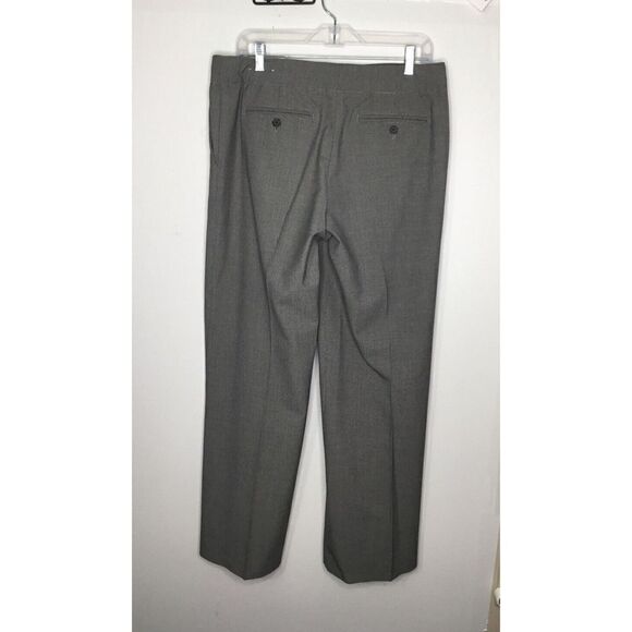 Liz Claiborne Womens Large Dress Pants Trousers Career Black Houndstooth - Picture 9 of 12
